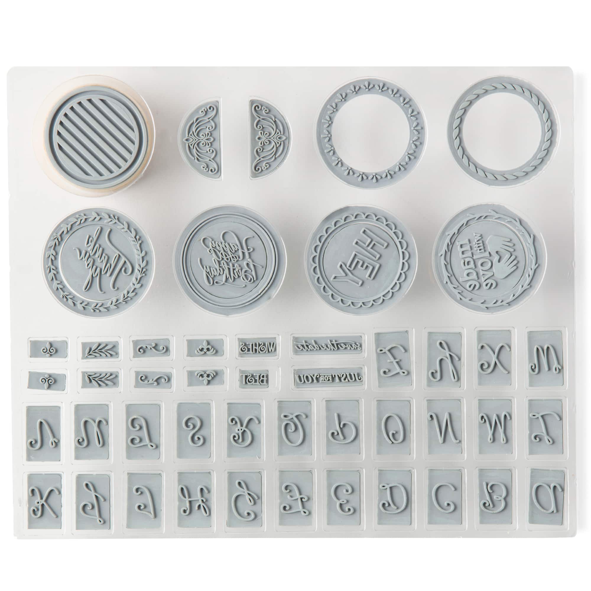 Interchangeable Monogram Stamp Kit by Recollections™